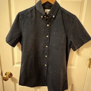 Short sleeve, button down, men’s casual shirt
